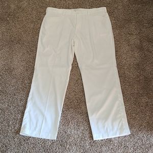 Men's White Golf Pants